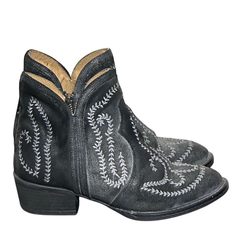 Vintage Sterling River Western Ankle Cowboy Boots Sz 7.5